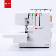 Bai 4-thread Machine de couture automatique automatique avec pied de presseur étroit